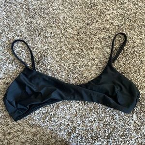 Black bikini top